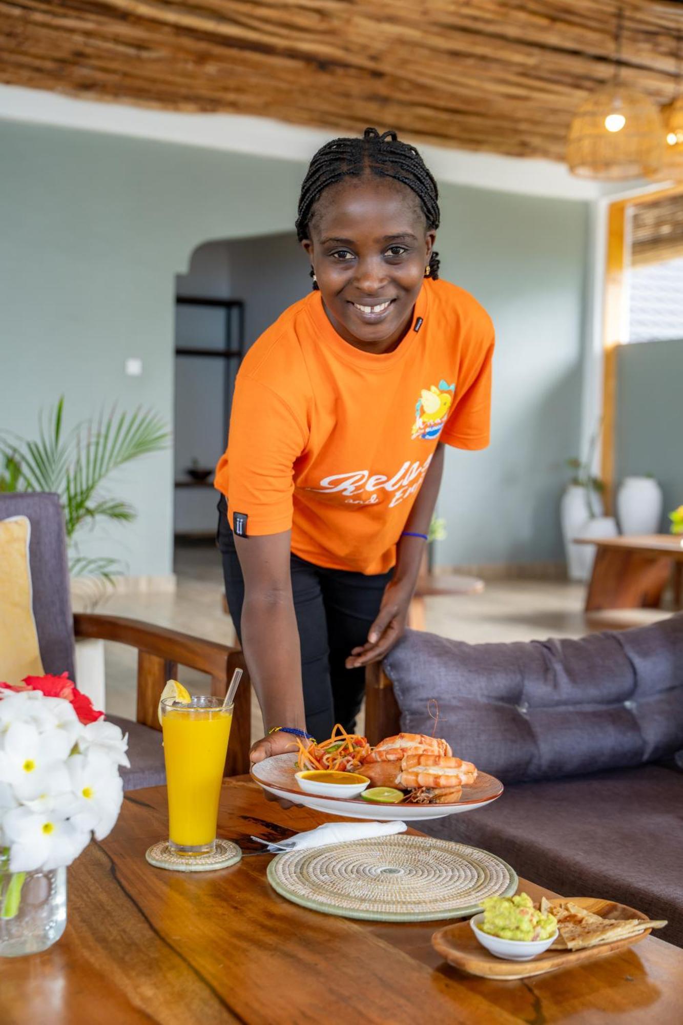 Mnana Beach Bungalows ピングウェ エクステリア 写真